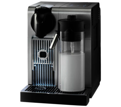 NESPRESSO  Nespresso Lattissima Pro EN750MB Coffee Machine - Silver & Black